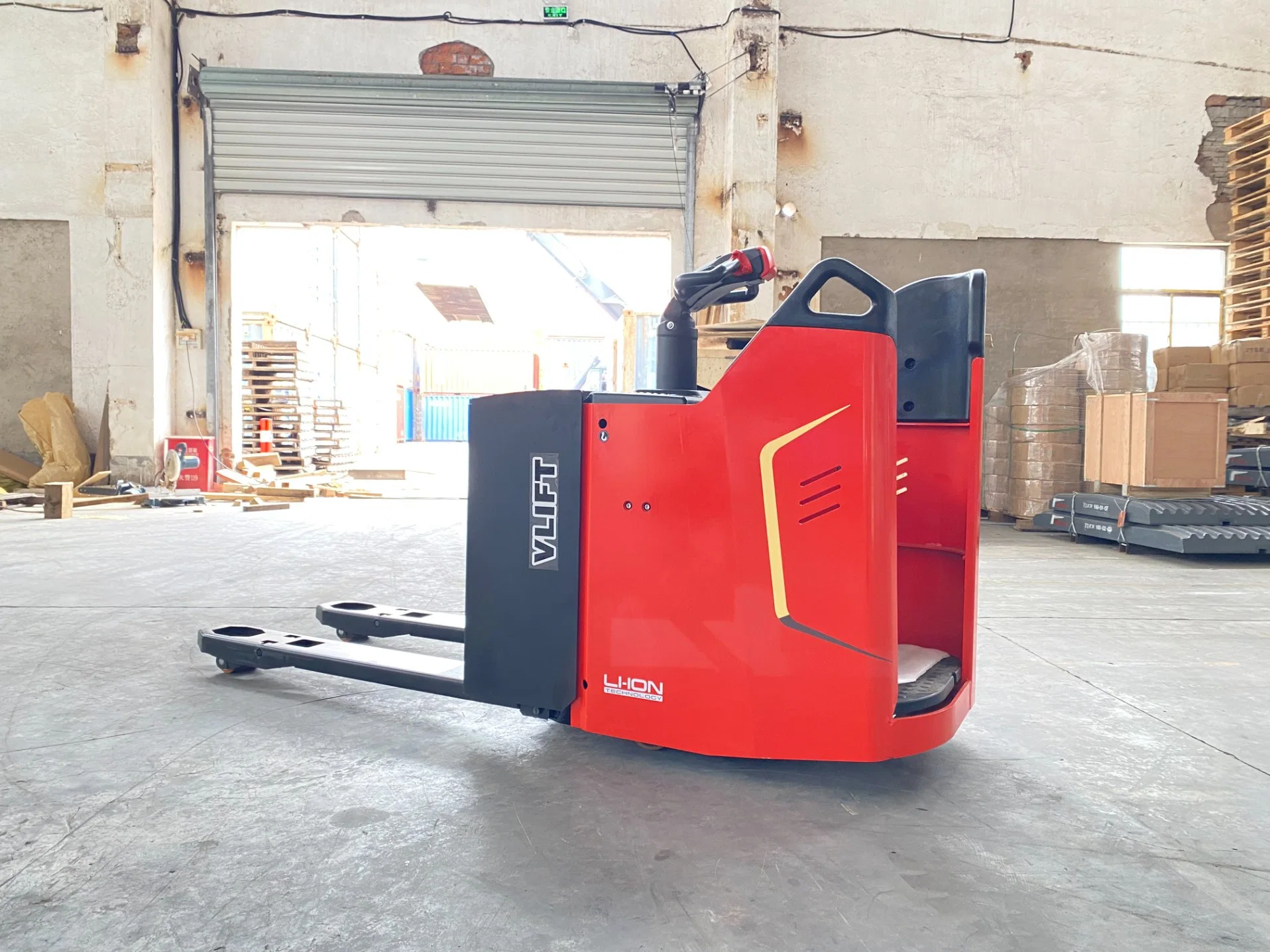 Elektro-LKW 2ton 2000kg AC Power Batterie Elektro-Pallet Jack