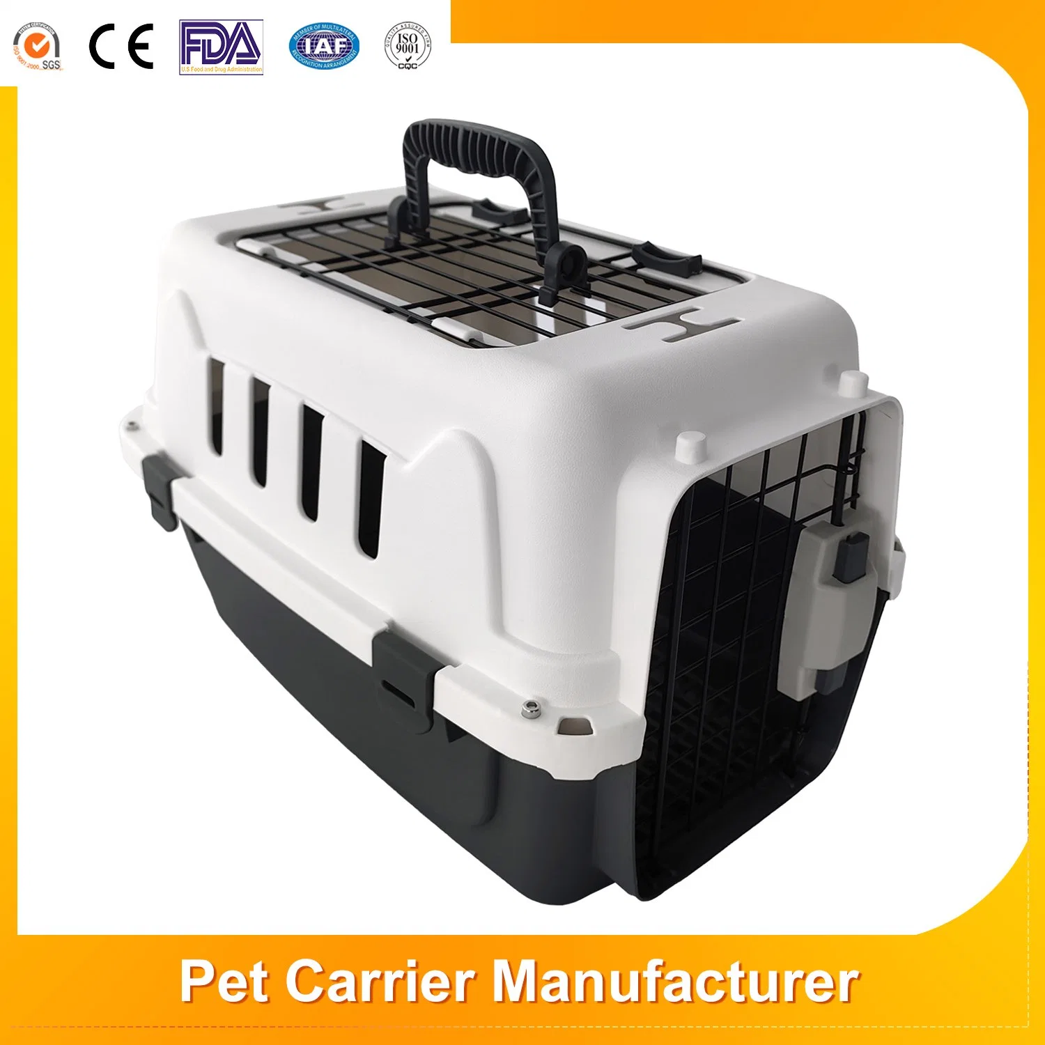 Breathable Pet Outdoor Cat and Dog Cage Portable Air Box Air Transport Box Rabbit Pet Carrier