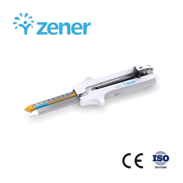 Agrafador e cartucho de cortador linear descartável Zener com certificado CE/ISO, para cirurgia de Gastrectomia, equipamento médico cirúrgico de alta qualidade por grosso