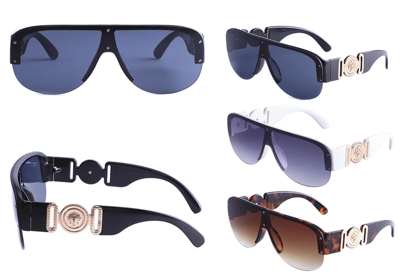 Gafas Popular Cp China Wholesale de vidrio óptico de Ojo de Gato gafas de diseño moderno de Italia de metal mayorista la mujer la mitad de la llanta nuevo diseño óptico de la mitad de la luz azul contra