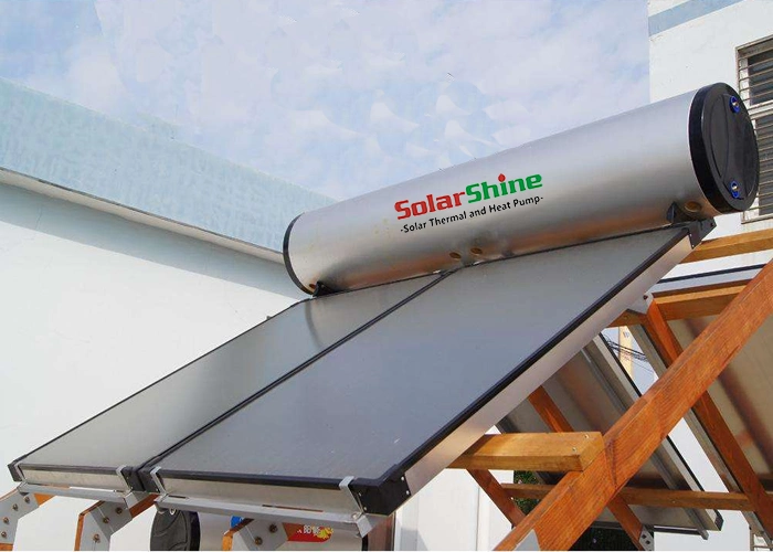 Flache Platte Solar Water Heater für Haus