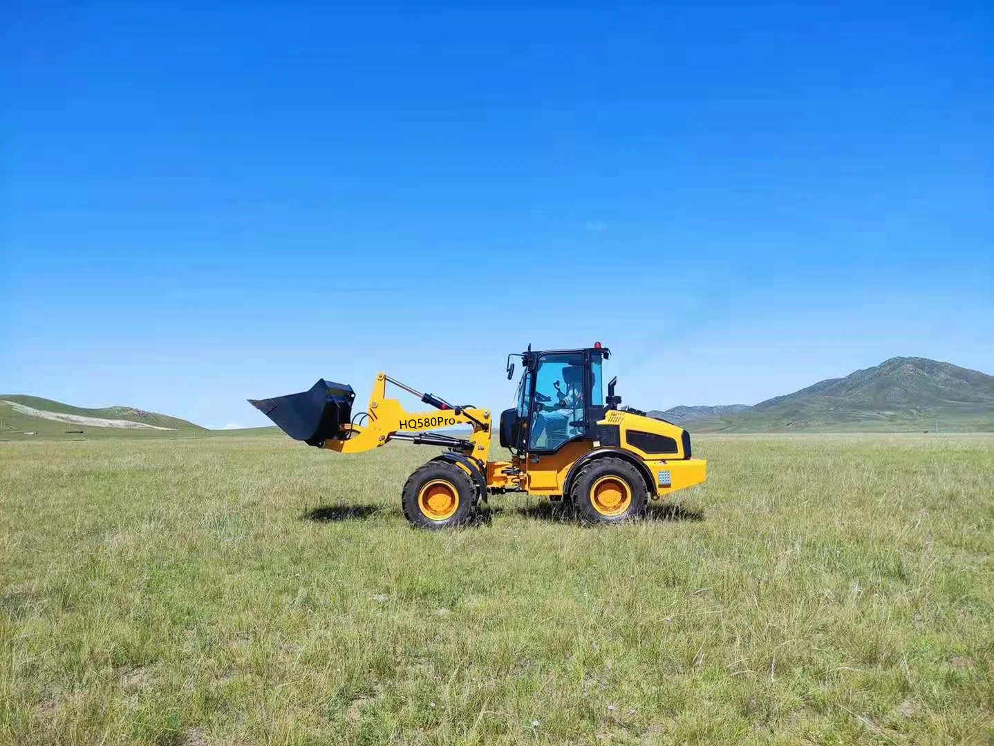 Haiqin Top Quality Strong (HQ580PRO) with CE, Euro V Engine Log Wheel Loader