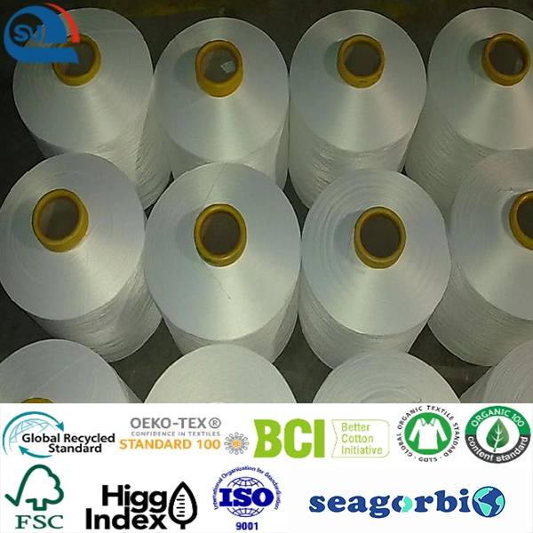 Recycled Yarn Waste DTY Produceryarn Denier Cationic DTY 120 Slouch Socks DTY (Certificate: Oeko-tex100/GRS/BCI/GOTS)