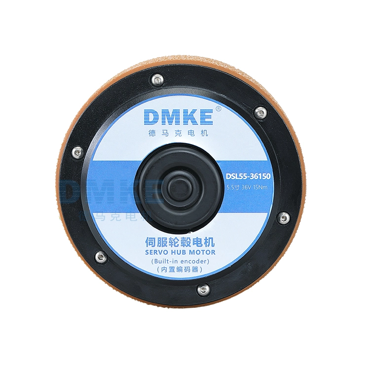 Dmke Waterproof IP65 Robotics 5,5 Zoll 36V 155W Bürstenloser BLDC Servo-Radnabenmotor mit Encoder