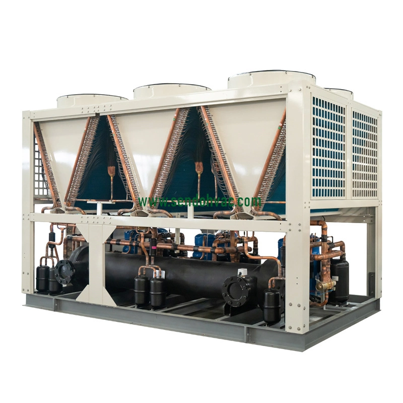 Industrial Air Conditioning Air-Cooled Modular Scroll Cooling/Heating Water Chiller System R410A