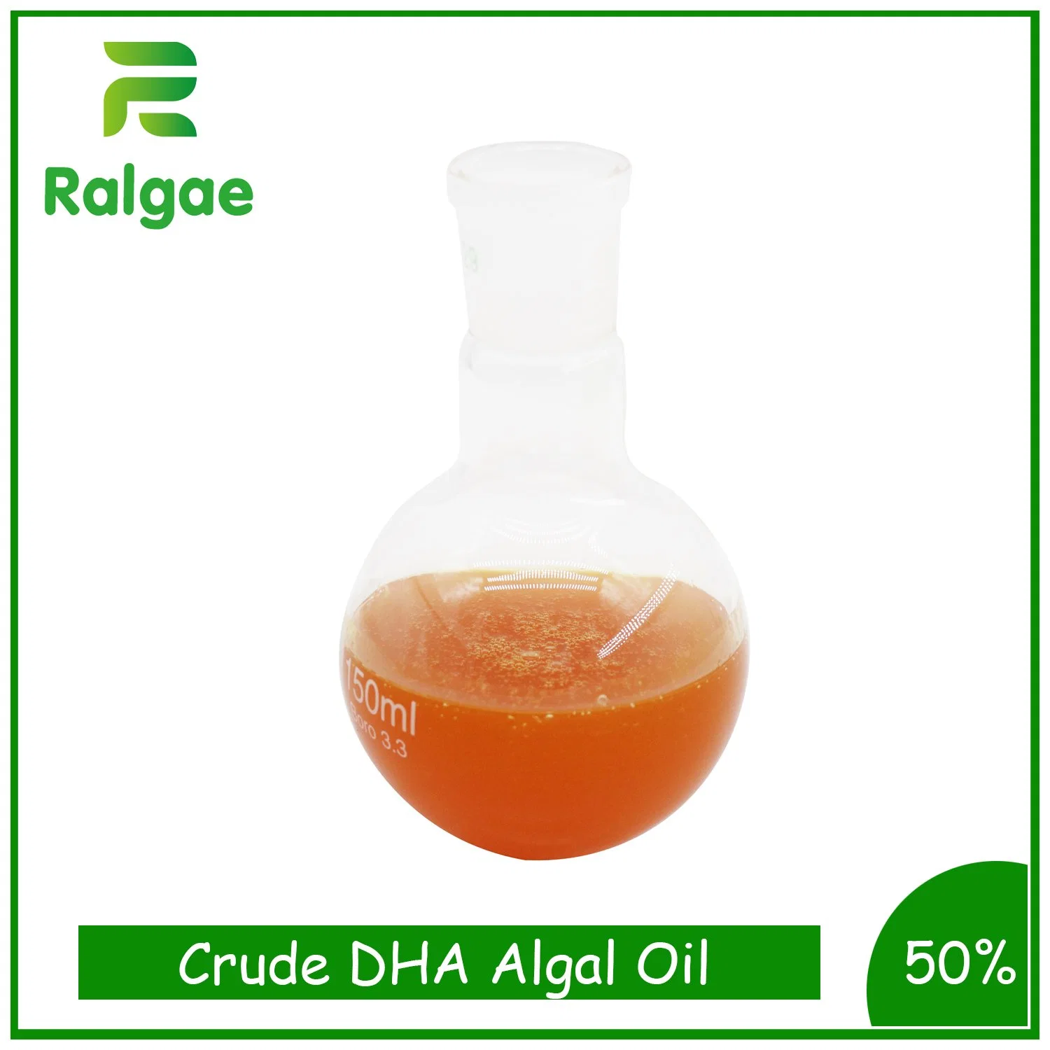 El DHA omega -3 grado crudo Aceite de algas aditivo Animal DHA6217-54 CAS-5