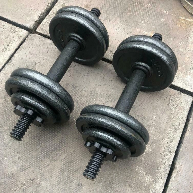 Wholesale/Supplier Home Gym Equipments Weight Dumbbell Cheap Adjustable 100lb Dumbbells Set