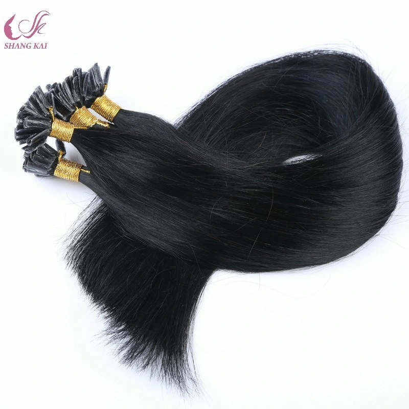 Top Quality Hair U/Nail Tip Human Virgin Remy Hair Extensions