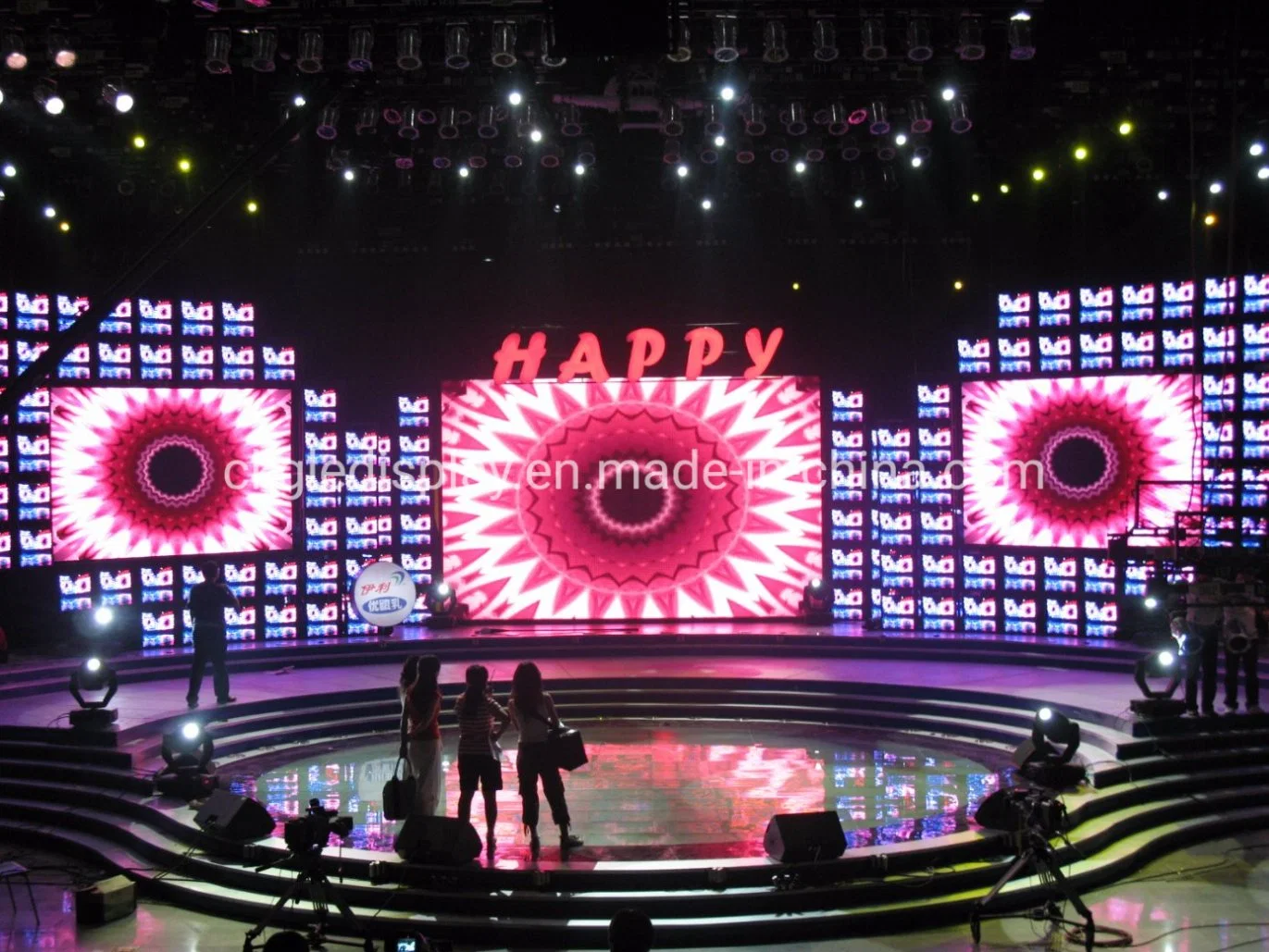 P2.5 High Definition Indoor LED Display Die Casting Aluminium Cabinet Stage Rental