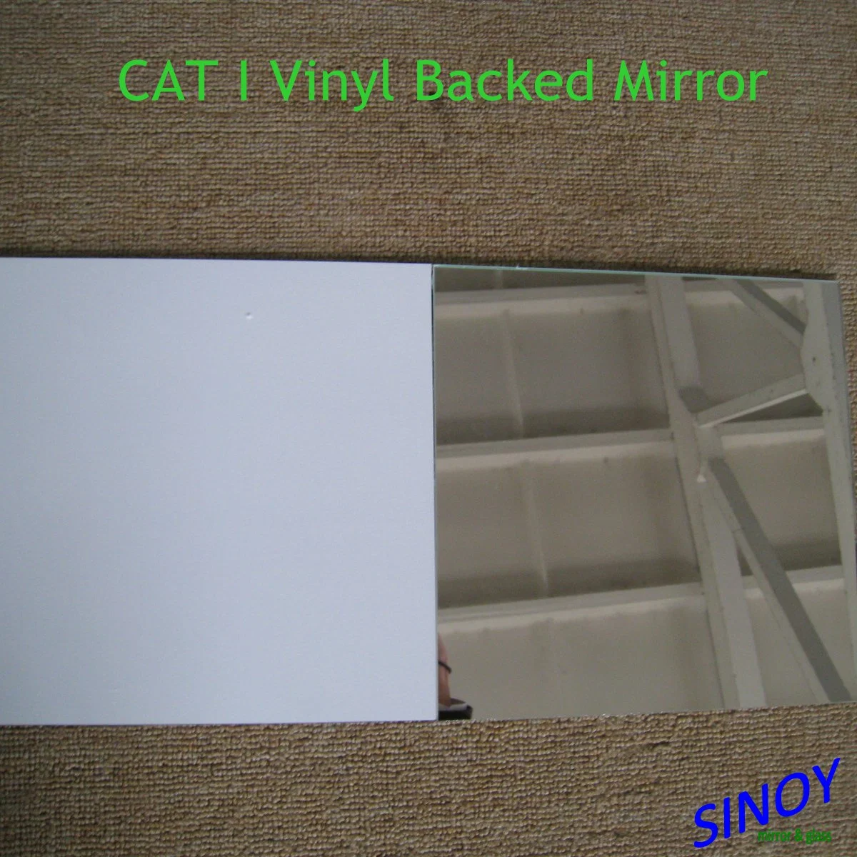 Sinoy Vinyl Backing Safety Mirror with Cat I or Cat II Film