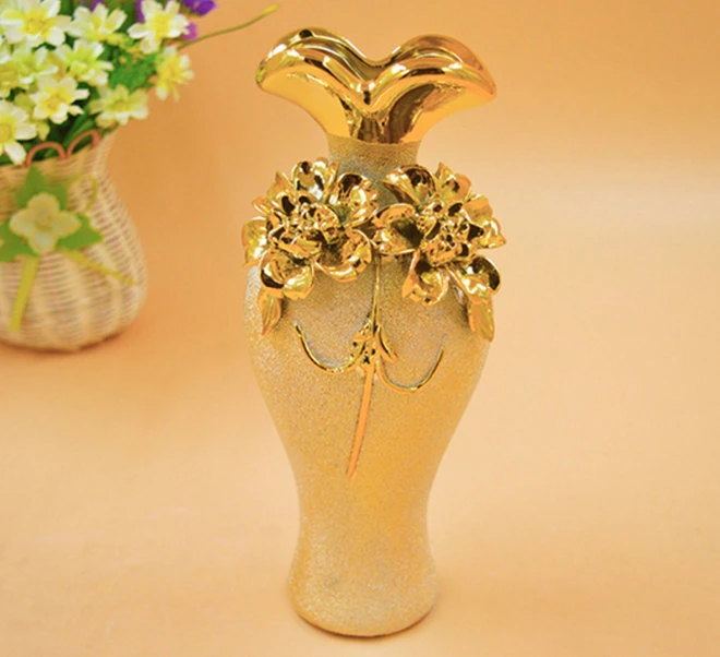 DIY European Fashion Ceramic Flower Vase Home Decoration Small Ceramic Vases