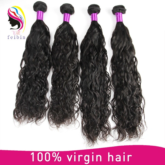 China Supplier Wholesale Unprocessed Remy Human Hair Natural Wave