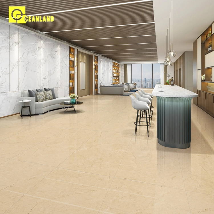 Good Price Restaurant Polished Fashionable Porcelain Floor Ceramic Tile