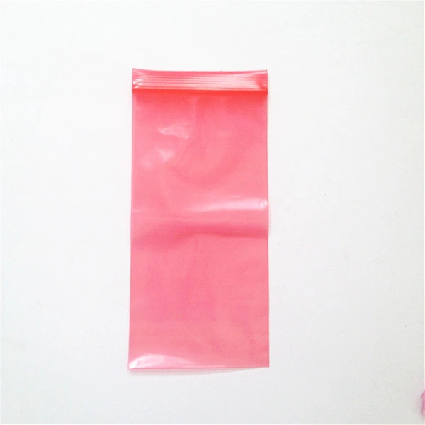 Pink Anti-Static Reclosable Bags for Reliable ESD Protection