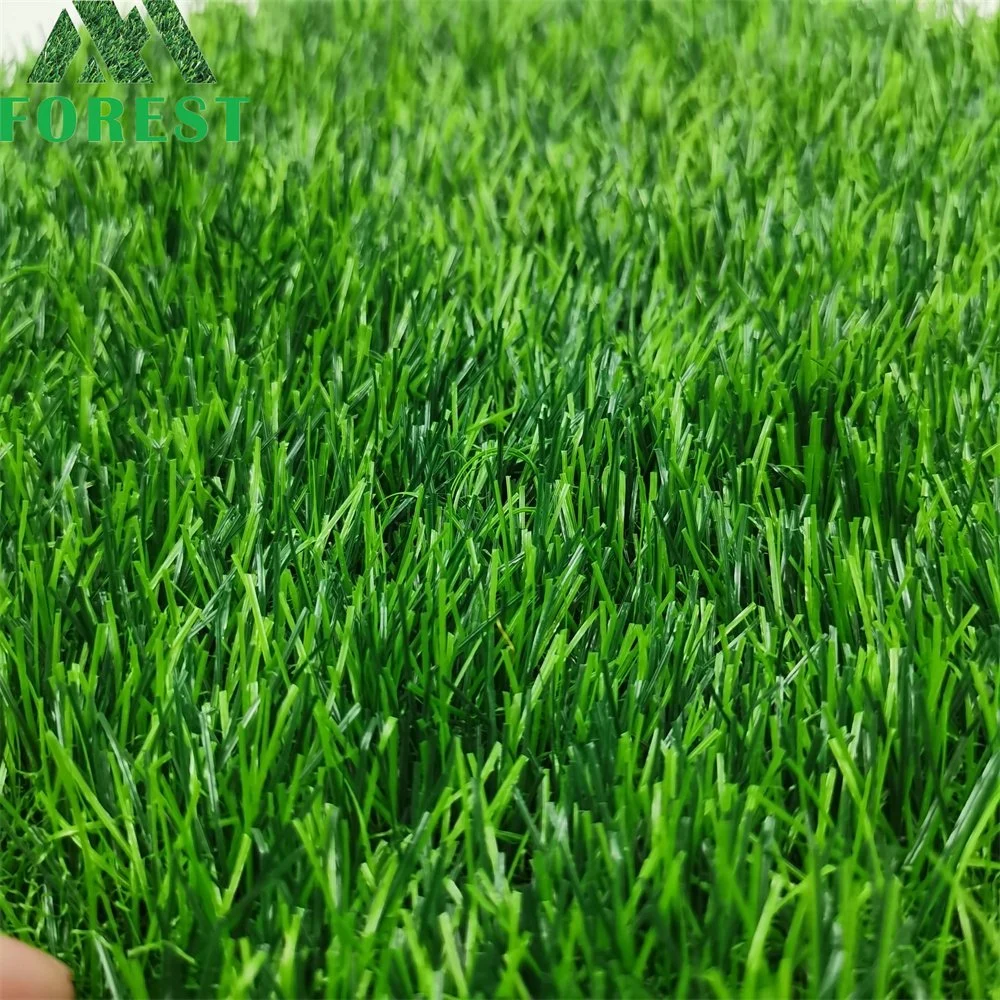 Asian Decorative UV Quality Landscape 3cm Fake 3 Color Garden Synthetic Artificial Lawn