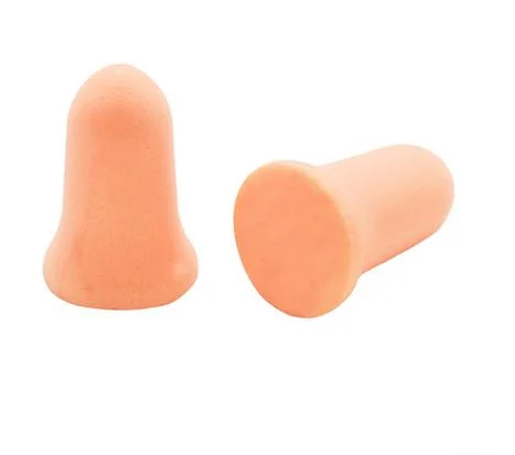 Custom Color Bell Shape Nnr32dB PU Foam Earplugs