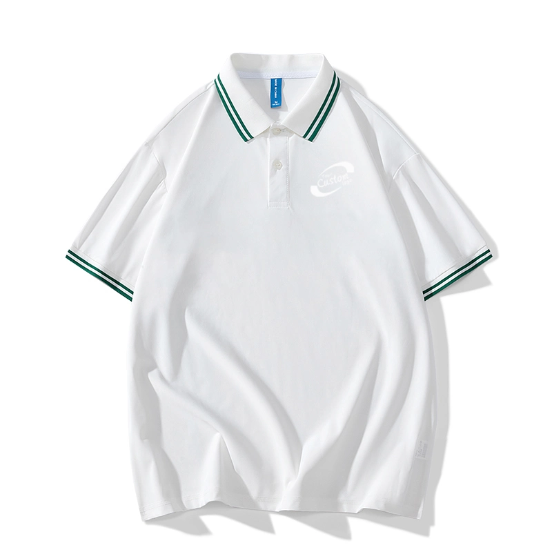 100% Coton Polo de Golf pour Hommes Polo vierge Brodé de haute qualité Hommes Personnalisé OEM Anti