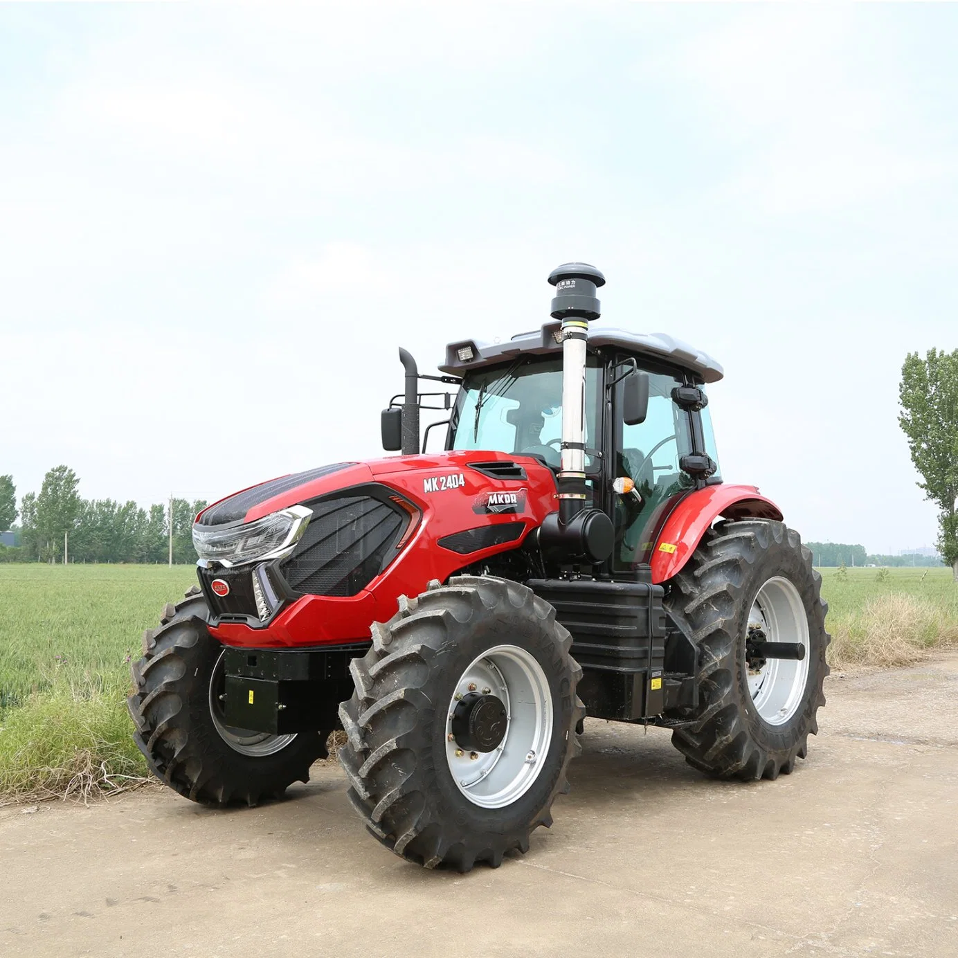 Landmaschinen Big Tractor 4WD 240hp Landmaschinen Traktor Weit verbreitet in Farm / Orchard mit Kabine verwendet