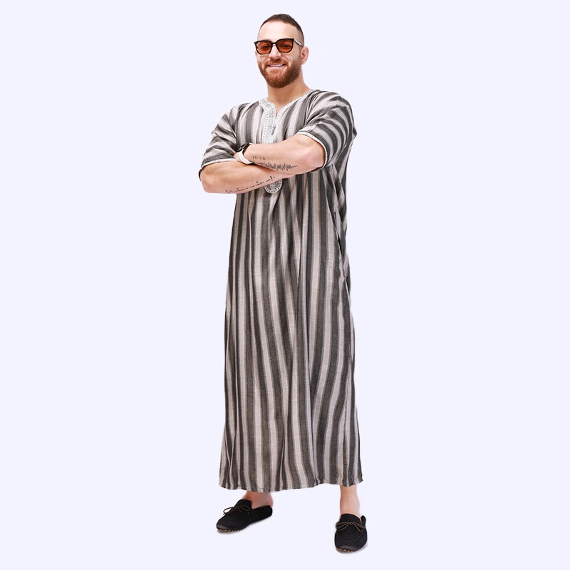 Abaya Men Muslim Dress Islamic Clothing Modest Fashion Ethnic Clothes