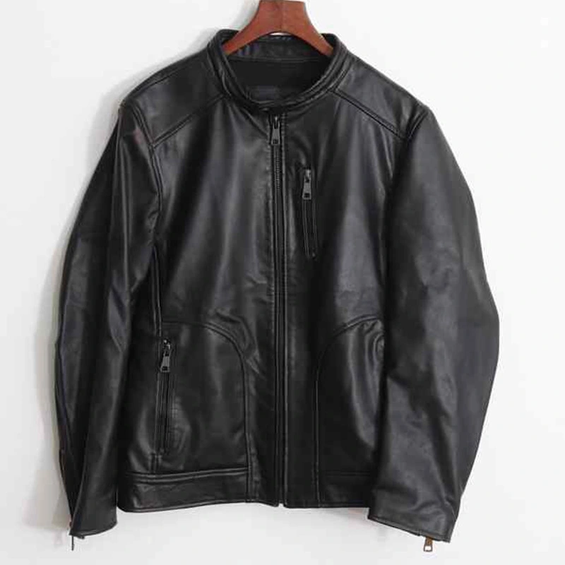 Bomber Clothes Windbreak Varsity Real Leather Garments Blazer Jackets Clothing