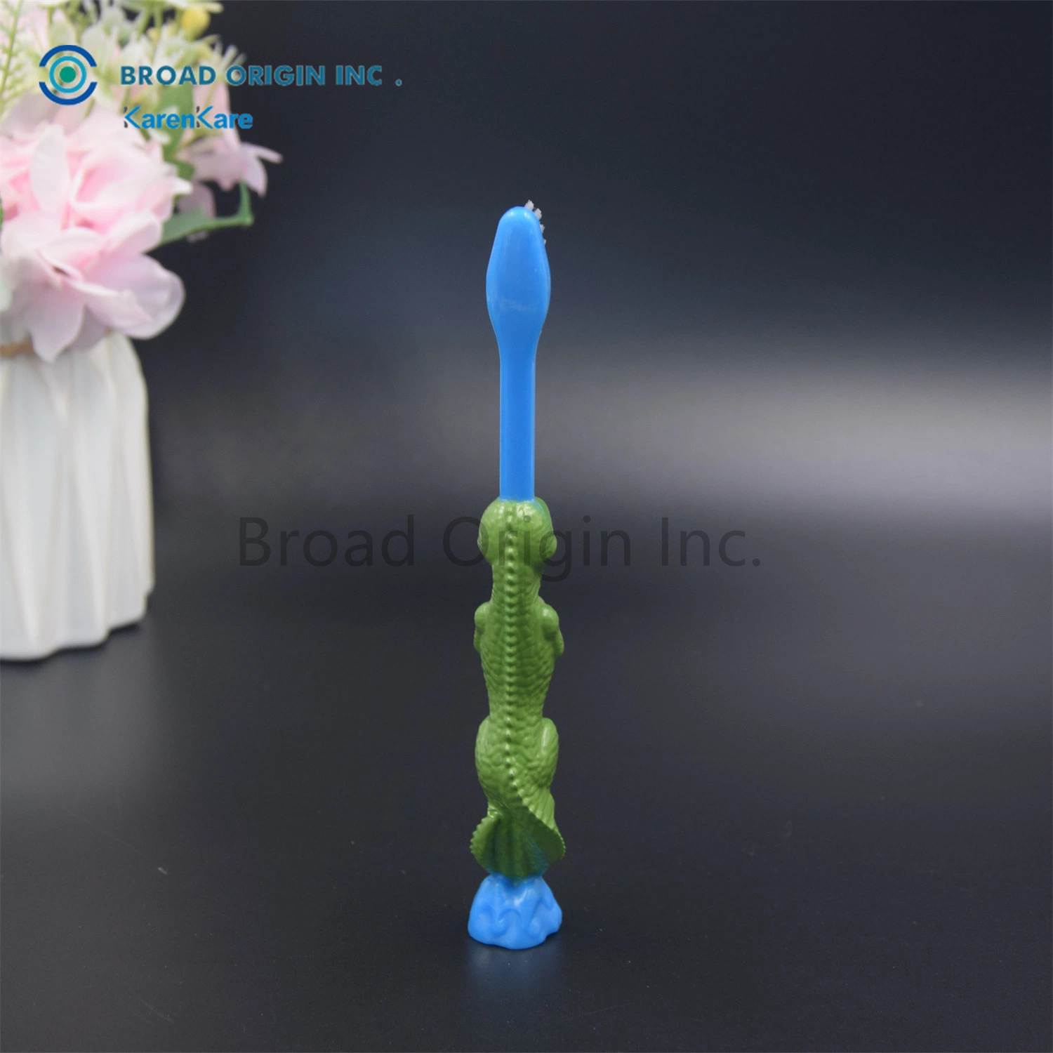 DuPont caractère Crocodile brosse à dents à poils doux brosse à dents pour les enfants Baby Care