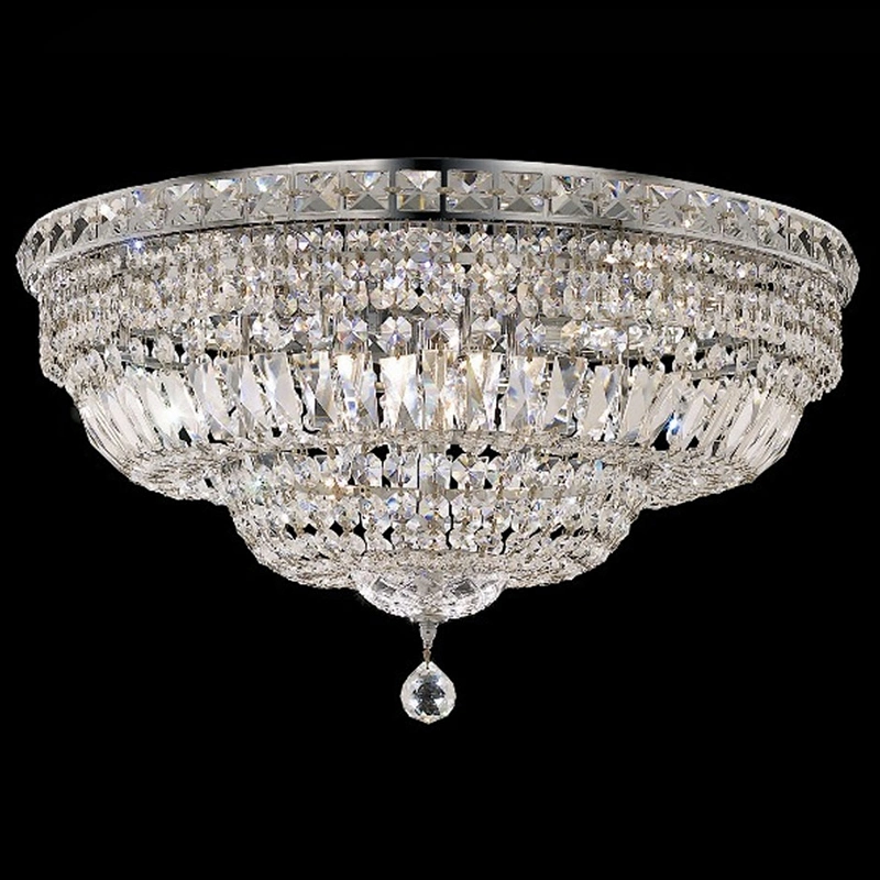 LED Dimmable Indoor Bedroom Balcony Porch Luxury Round Shape Empire Ceiling Lamp Lighting