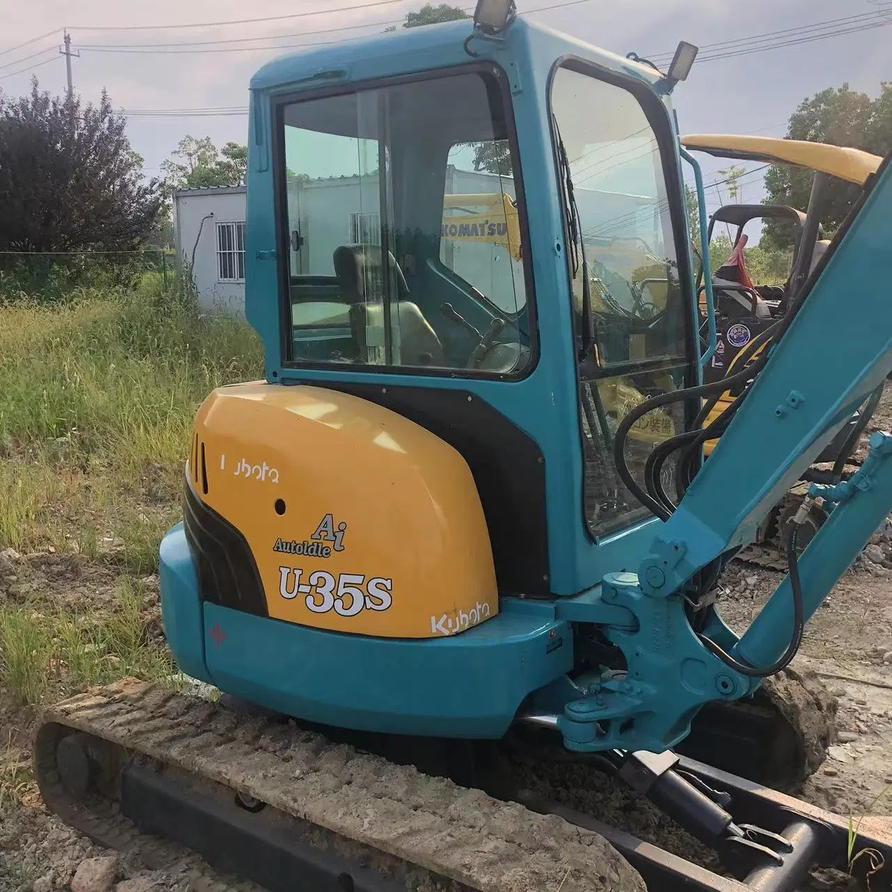 2022 de la excavadora de segunda mano usados Kubota U35s Mini excavadoras sobre orugas 3.5ton Digger