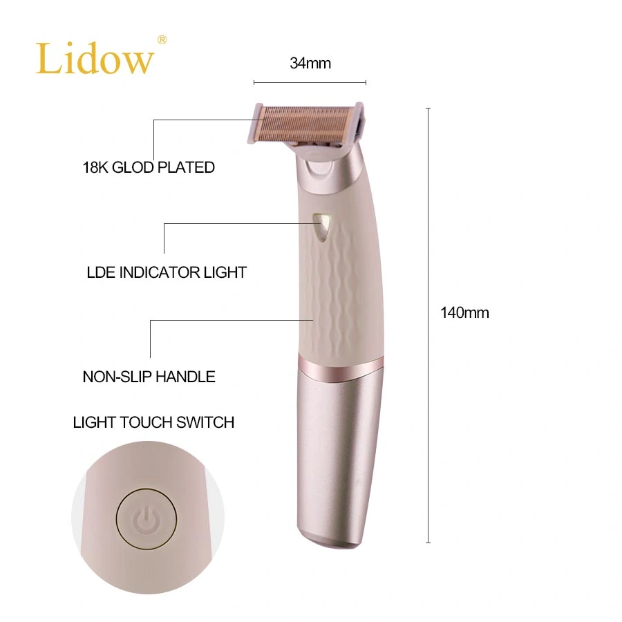 USB Rechargeable Electric Women Epilator Ladies Body Shaver Mini Trimmer Hair Removal for Bikini