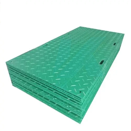 4X8 HDPE Track Road Floor Temporary Ground Mat Protection Road Mats