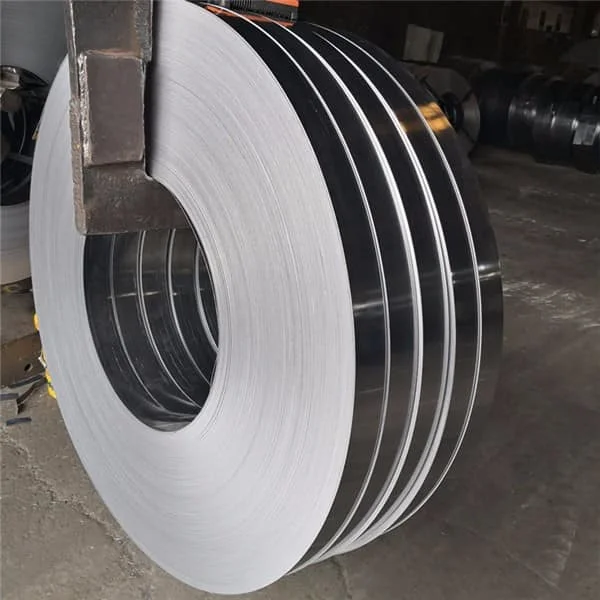 Q235 Q345b dB460 Painted Hoop Iron Packing Steel Straps Steel Band Iron Binding Strips Packing Straps Belt Galvanized Iron Coil Stainless Steel Strap