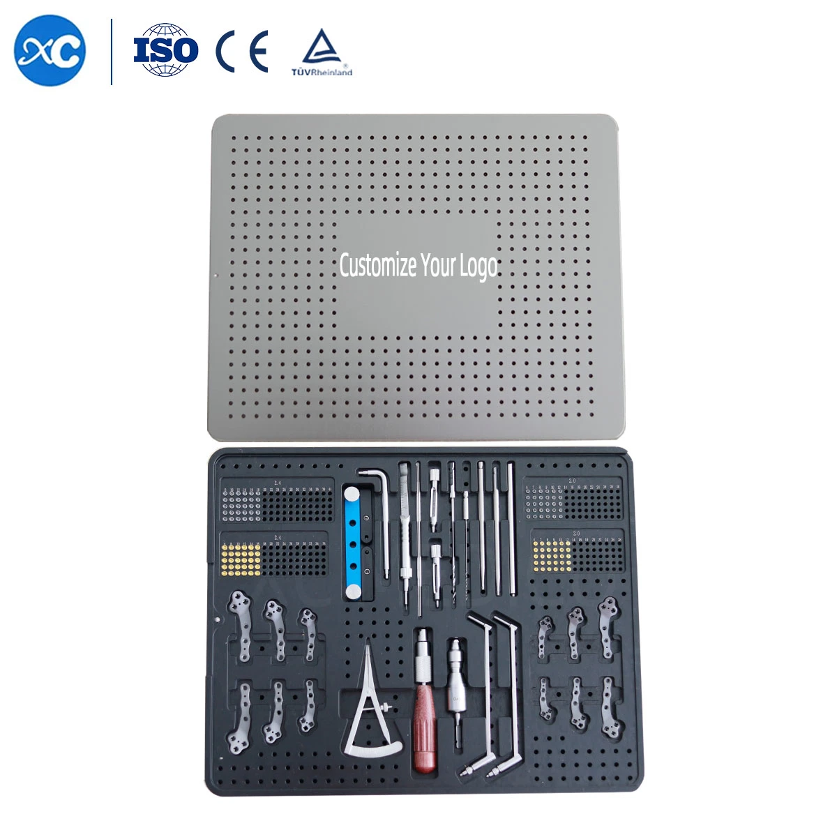 Veterinary Orthopedic Implants Tplo Locking Plates Screws and Instruments Set for Tplo System