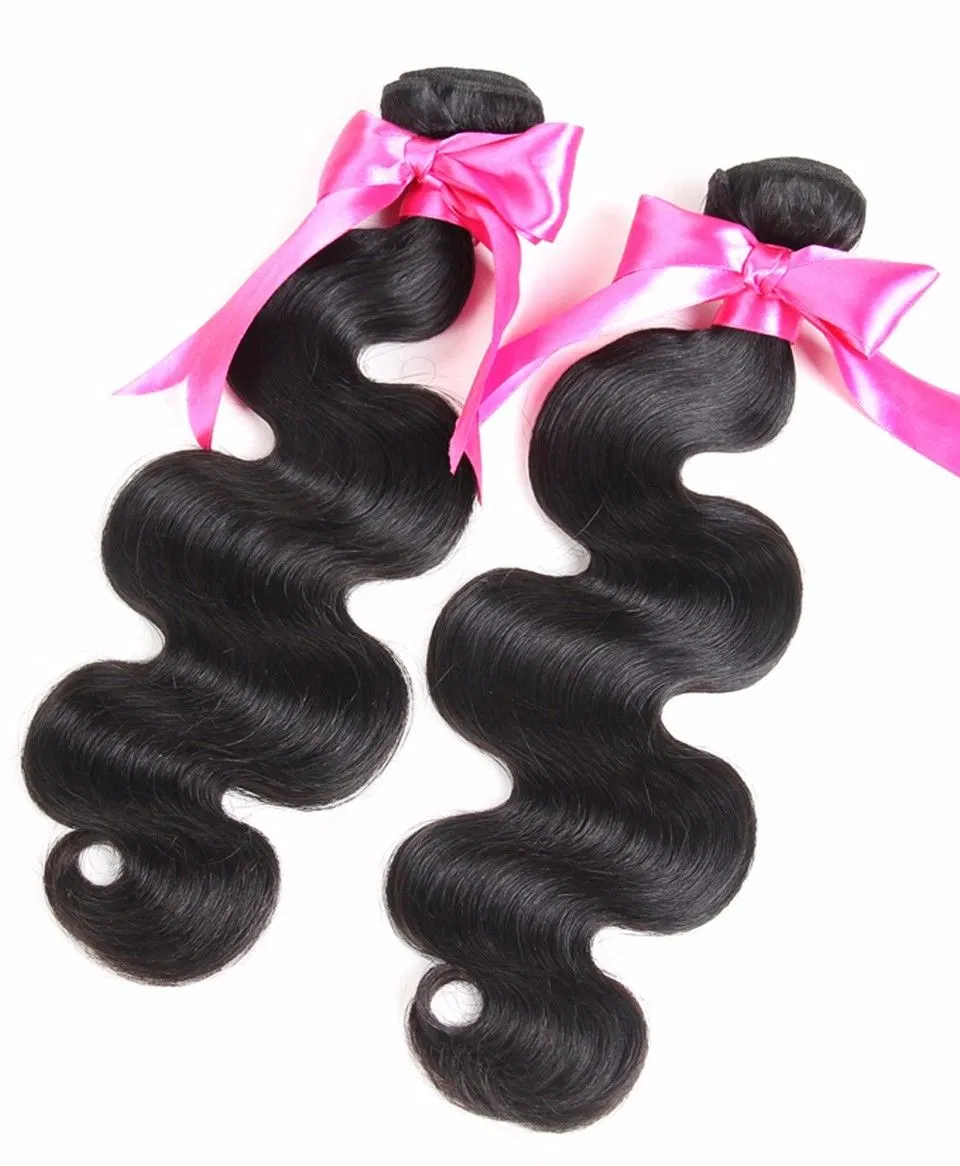 Indian Bodywave Virgin Natural Remy Human Hair Weft