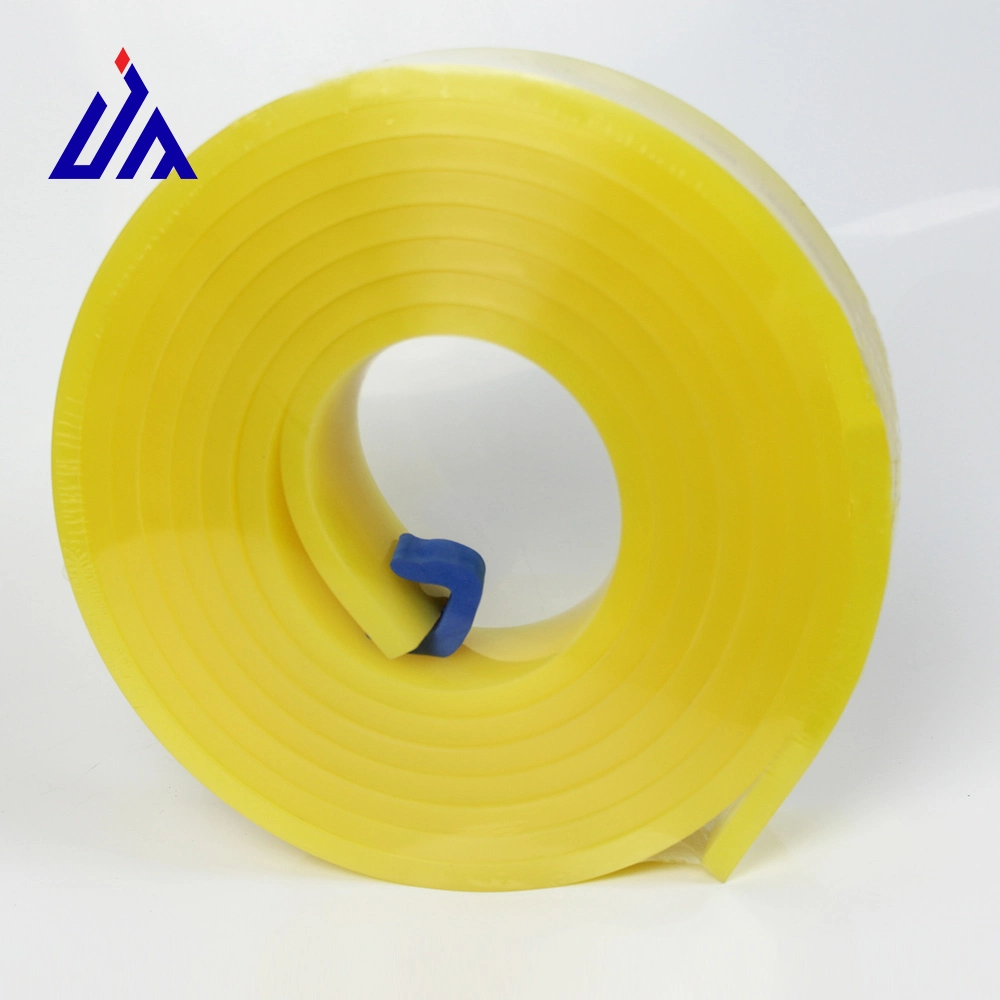 50*9mm 65 75 85 Flat Shape Screen Printing Squeegee Rubber