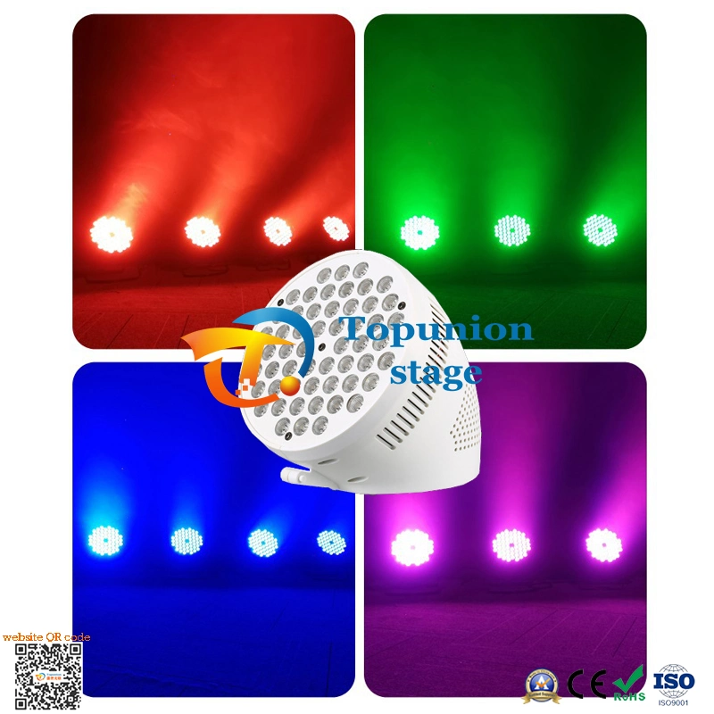 A cores de 54HP 3 em 1 LED PAR pode ser luz para o Bar do desempenho de casamento salão de banquetes