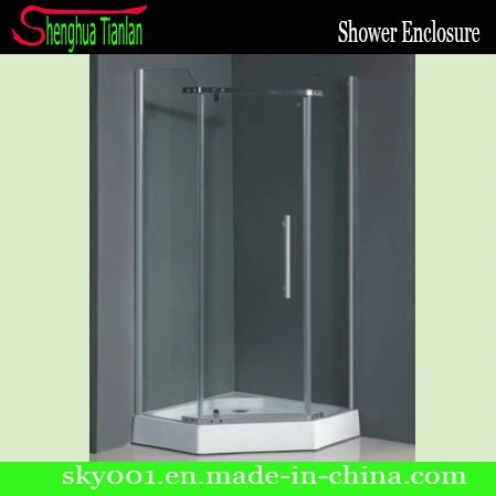 Fiber Tempered Glass Corner Steam Shower Unit (TL-529)