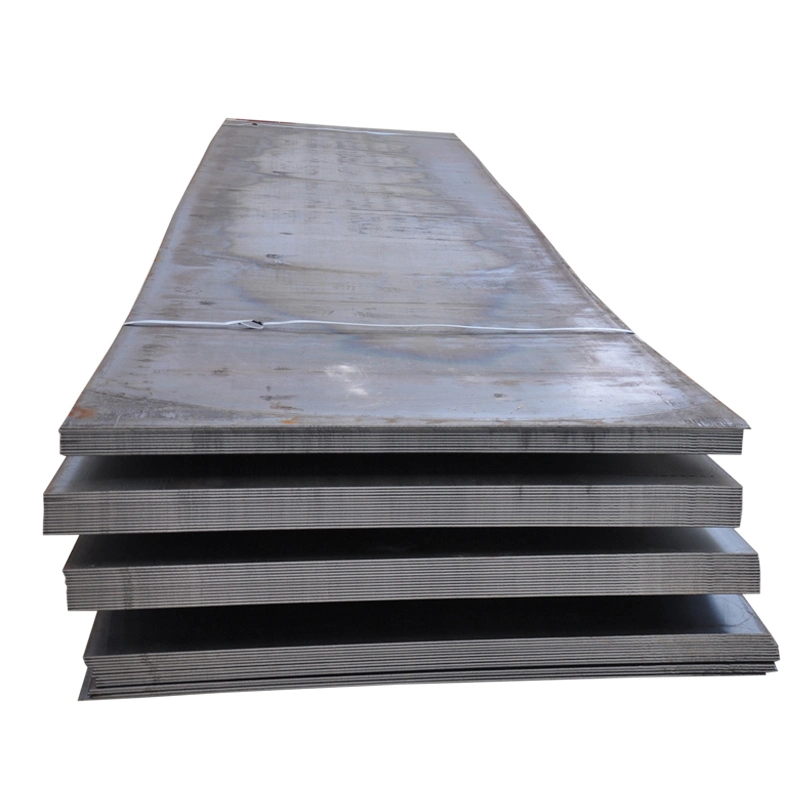 Gr 50 Q345b Q355b Ms laminadas en caliente de acero al carbono de Hr de estructura de la placa de la hoja de hierro el precio de fabricación