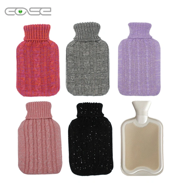 Wholesale New Design Hot Water Bottle with Cover for Medical