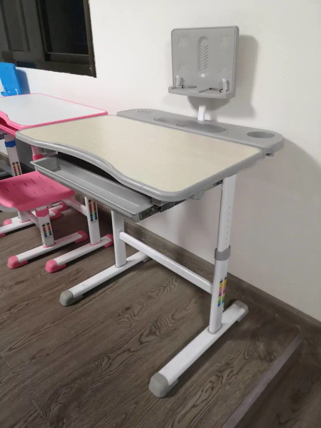 60cm 70cm 80cm Baby Folding Study Desk, Desk and Chair Can High Change Newest Design Boy and Girl Desk