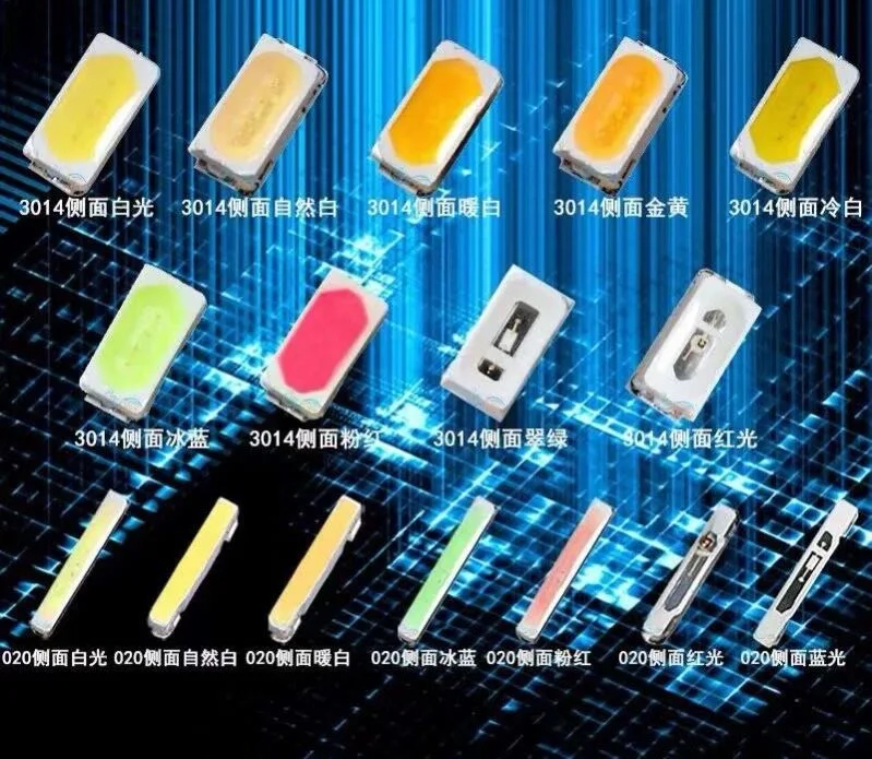 0.2W 0.5W 3V 9V 1313 3528 2835 3030 3535 5050 5054 5730 7070 RGB UV Light Lamp Bead Diode SMD LED Chip