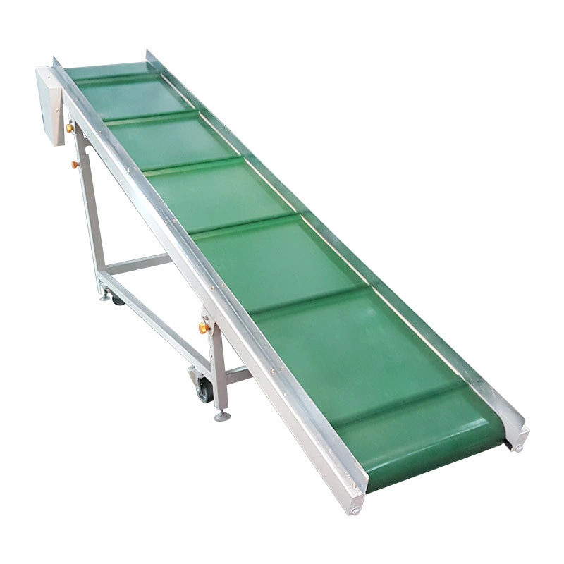 Verde de PVC automático Industrial Conjunto de la cinta transportadora de la Línea de Producción Logística transporte de equipos de la máquina