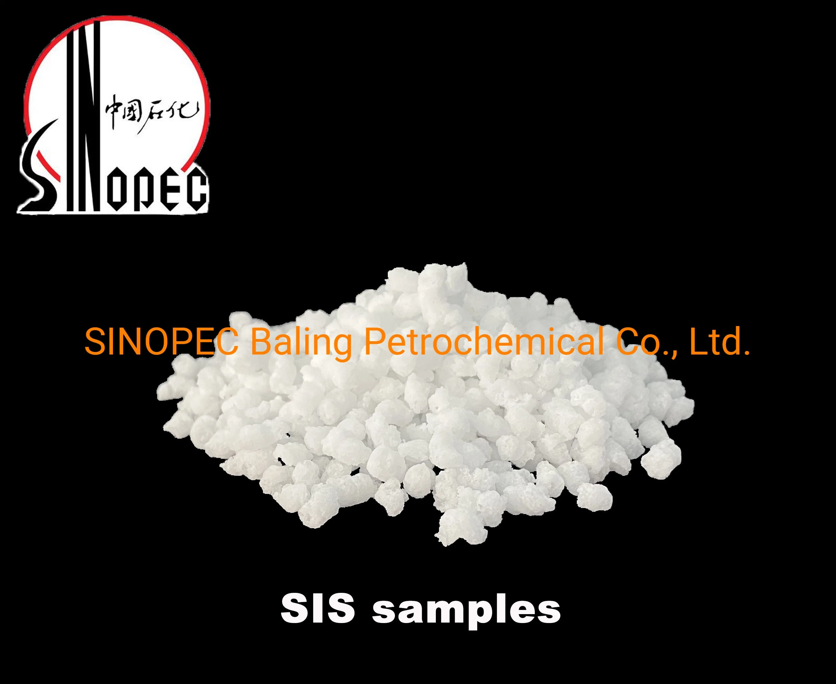 Sinopec Venda Quente (SIS) Estireno - Copolímero em bloco de Isopreno Yh-1105