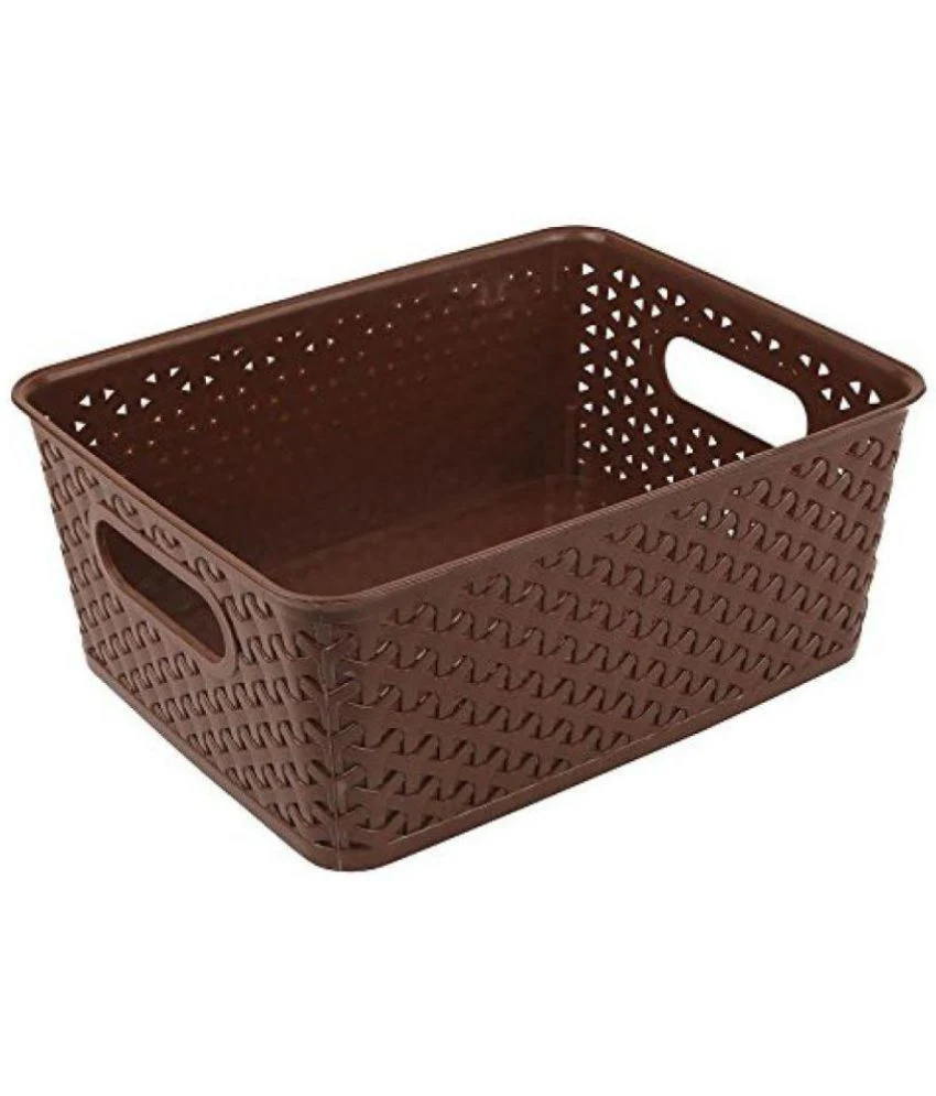 High quality/High cost performance  Multi Sizes Clothes Organizer Plastic Basket for Storage with Handles and Lid