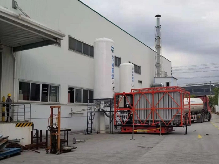 New Material Industry Skid-Mounted Nitrogen/ CO2/ Argon/ Oxygen Gas Supply System