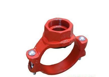 OEM UL&FM Approved Ductile Iron Grooved Fittings Flexible Coupling