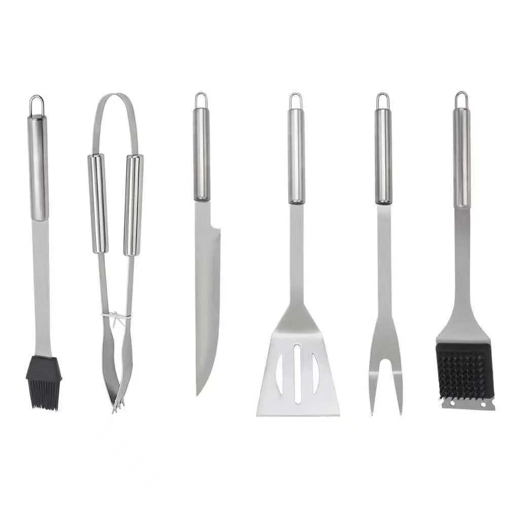 Stainless Steel Barbecue Set with Bag BBQ Grill Tools Eco-Friendly