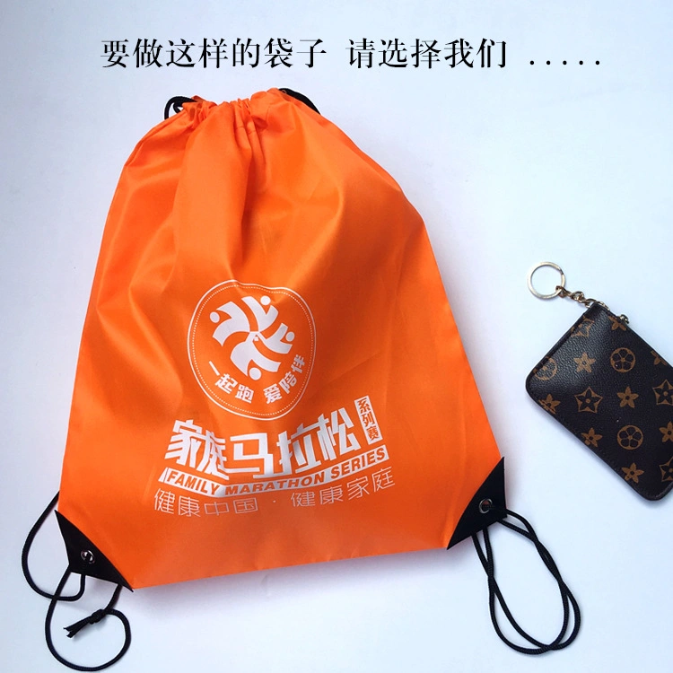 Promotion Fashion Design Sports, Travel and Shopping Drawstring Bag