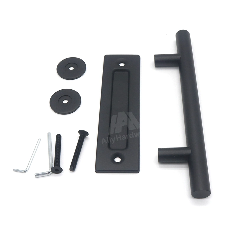 Furniture Hardware Matt Black Modern Cabinet Door Pull Handle