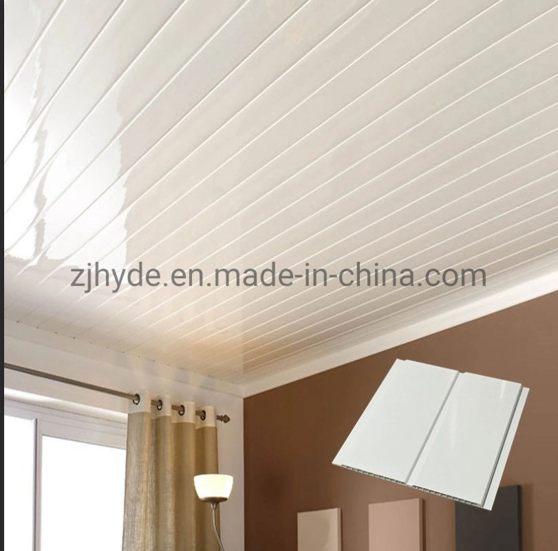 Techo de Wholesale/Supplier Smokeproof White Panel China decoración Tipo común Tabla PVC techo Cielo Raso