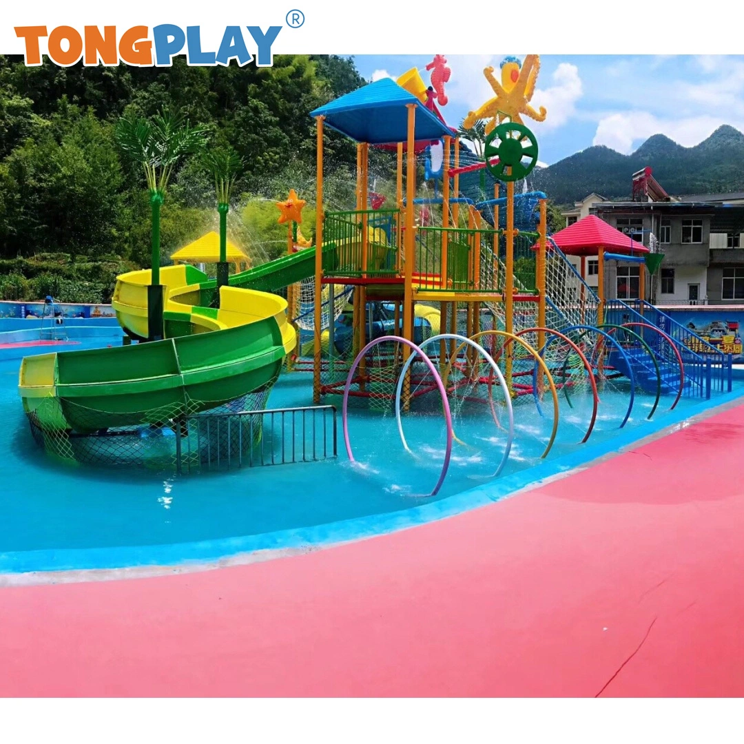 Estilo Cartoon Piscina Parque acuático Juego equipos agua Spray Para niños