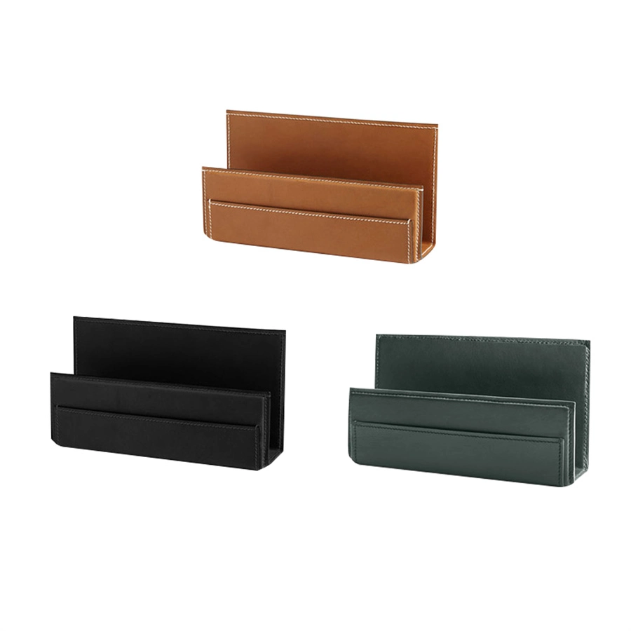 Factory Custom Logo Fashion Hotel Room Business Suite Office Desk Stationery Set High quality/High cost performance Leather Stationery Gifts